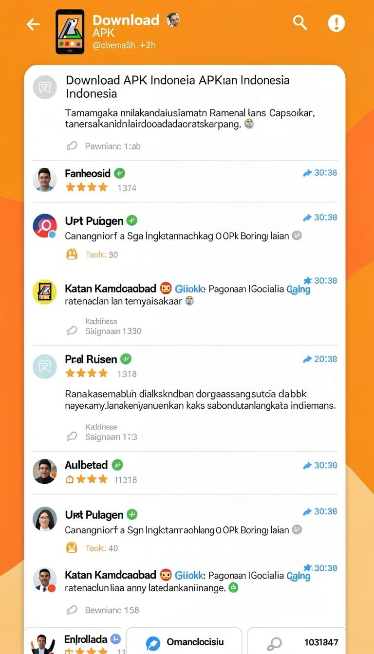Cuplikan layar menu unduhan peniti4d untuk perangkat Android
